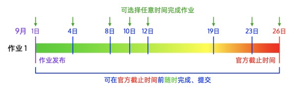 大学作业可随时完成