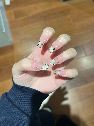 秋天豹纹美甲时髦气质✨