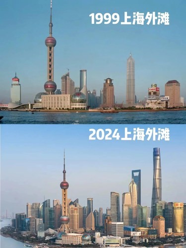 上海外滩20年巨变️
