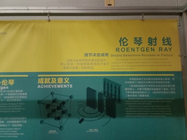伦琴射线不仅对医学有重大影响，也影响了20世纪许多重大的科学成就的出现 广东科学中心亲子游