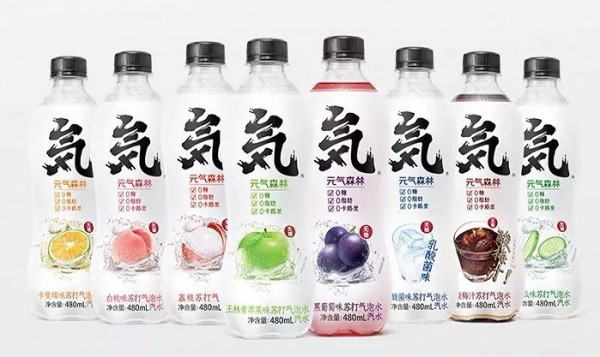 元气森林0糖0脂0卡气泡水 图片来源:元气森林旗舰店