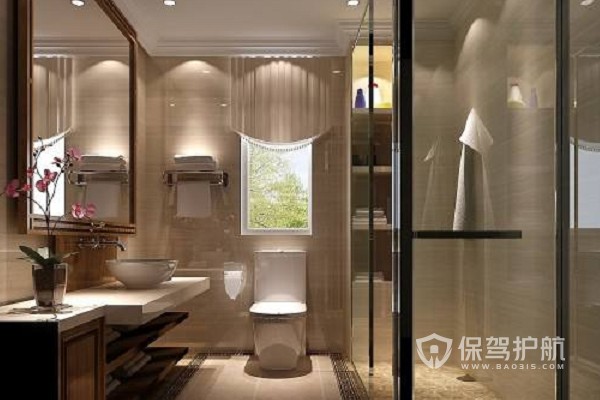 卫生间装修效果图-保驾护航装修网