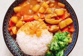 咖喱鸡肉饭(新手也能一次成功)