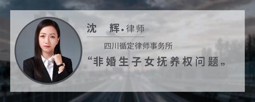 非婚生子女抚养权问题