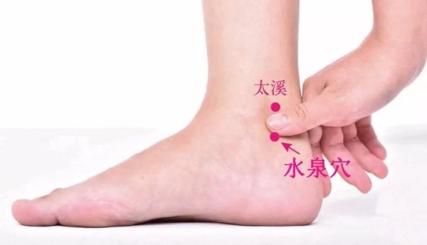 水泉穴的准确穴位图及功效作用