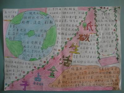 环保金点子手抄报