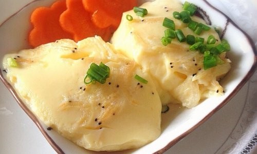 虾皮蒸蛋羹——补蛋白补钙营养早餐,宝宝食谱。的做法