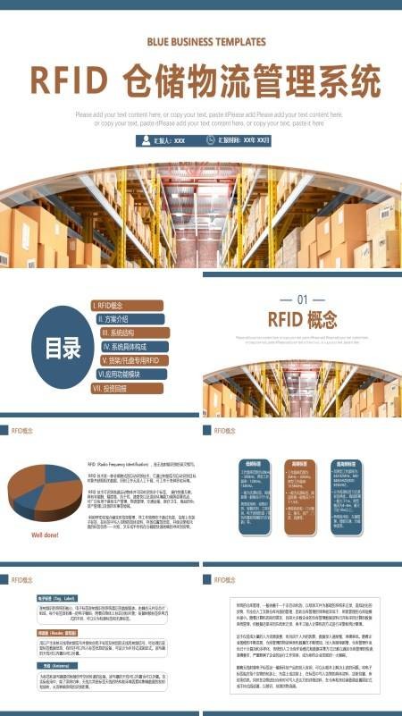 RFID仓储物流管理系统PPT课件