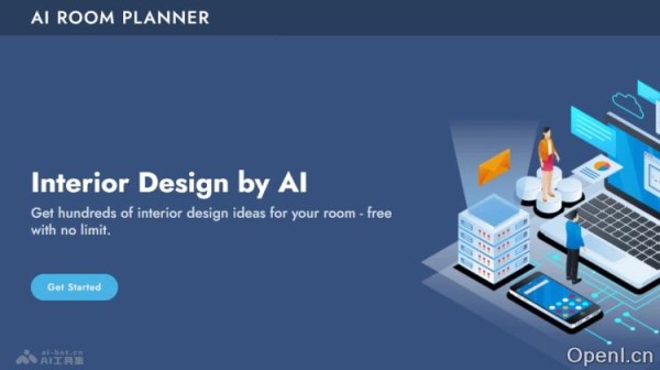 AI ROOM PLANNER - 在线AI室内设计工具，生成数百种不同风格的设计方案