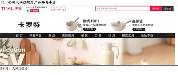 公司天猫旗舰店产品品类丰富-小牛行研(hangyan.co)-AI驱动的行业研究数据服务