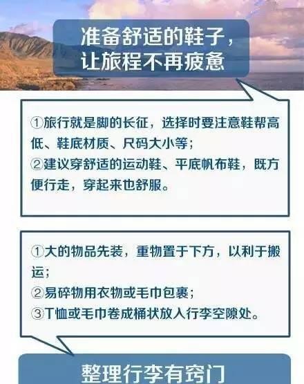 情侣旅游必备物品 收藏起来吧