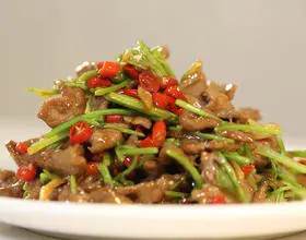 小炒牛肉[图]