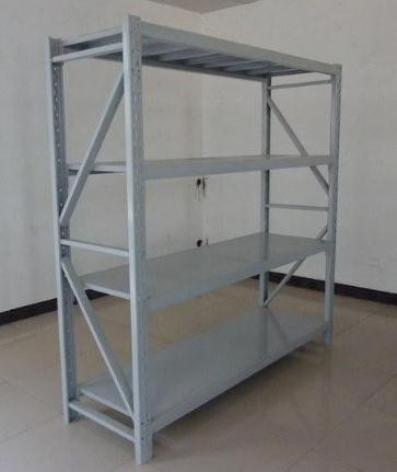 河南加厚仓储货架展示架中重型仓库五金店置物架多层家用储物架可调节