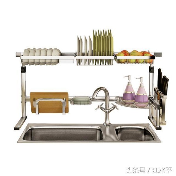 水槽周边有了这些工具，再也不用担心厨房里面的空间不够用了！