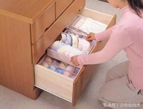 收纳神器——抽屉的分类收纳术