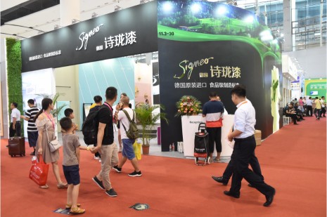 进口涂料Signeo德国诗珑漆在建博会交付满意答卷