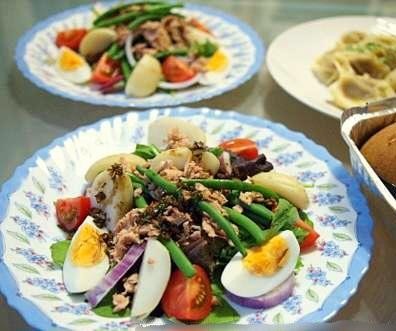 南法尼斯沙拉 Salad Niçoise的做法