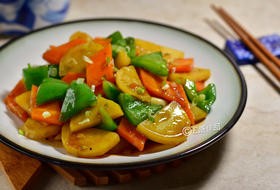 素炒三样