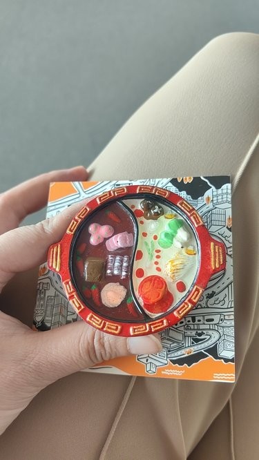 地道重庆火锅冰箱贴—重庆机场就可以买啦！