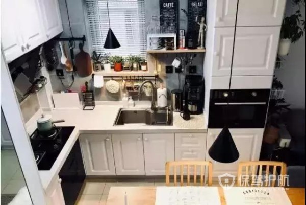 厨房装修效果图-保驾护航装修网