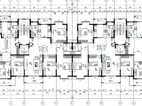 花溪畔居小高层建筑图