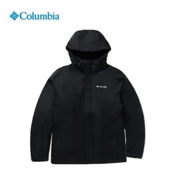 Columbia 哥伦比亚 冲锋衣男士2021秋季新款户外运动休闲时尚防水抓绒内胆三合一外套WE0572