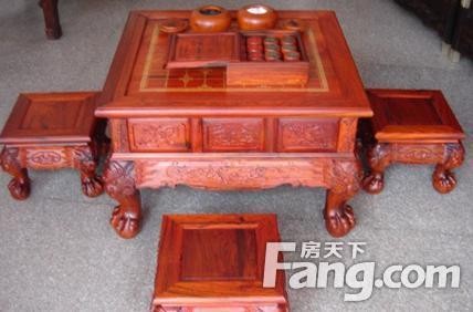 大红酸枝家具保养