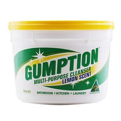 澳洲gumption万能清洁膏原味去污渍厨房瓷砖家具厕所小白鞋清洁剂