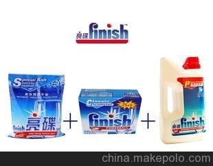 finish 亮碟 洗碗机专用盐 专用洗涤块 专用强效洗涤粉剂
