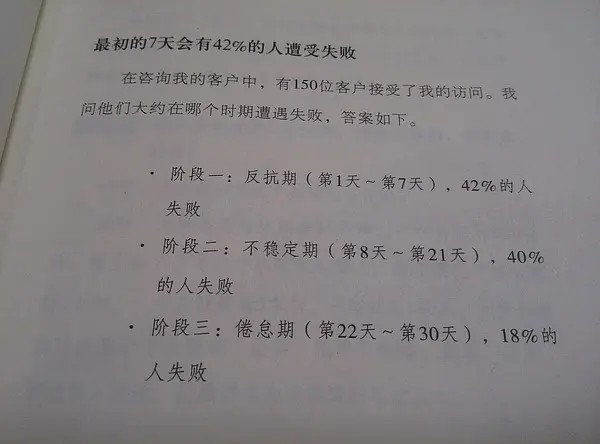 习惯养成的三个阶段