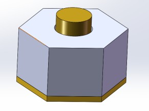 数控刀具长度传感器SolidWorks三维模型