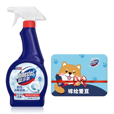 蓝多霸洁厕灵厕所马桶香氛洁厕泡泡杀菌抗菌去异味500g