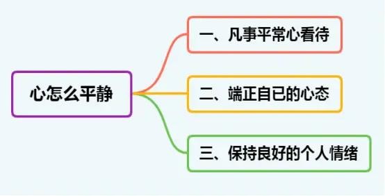 没有平静的生活，只有平静的心，三个步骤，教你把心静下来