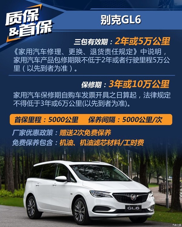 上汽通用别克 别克GL6 2018款 18T 6座尊贵型