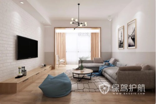 个性化电视墙装修设计图—保驾护航装修网