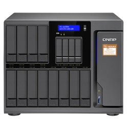 QNAP 威联通 TS-1635AX-16G十六盘位nas网络存器云盘云存储四核处理器（含硬盘18T*12=216T）