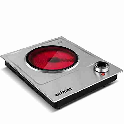 CUSIMAX Electric Burner Single Burner B0975XRNPG