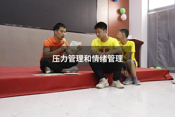 压力管理和情绪管理