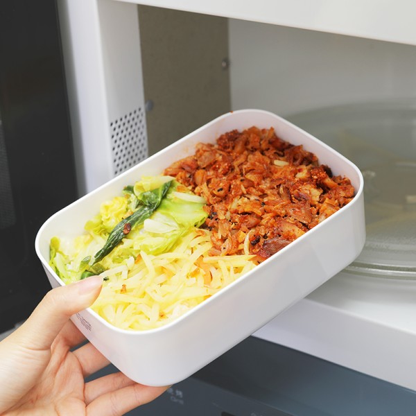 日本进口抗菌保鲜盒密封收纳食品级冰箱专用微波炉饭盒水果便当盒_万家福家居日用生活馆_收纳整理-第5张图片-提都小院