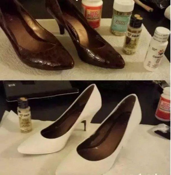 旧鞋子不要扔，简单改造变废为宝！