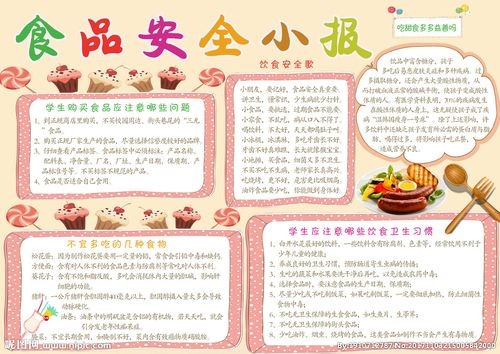 2020防感冒食品安全手抄报