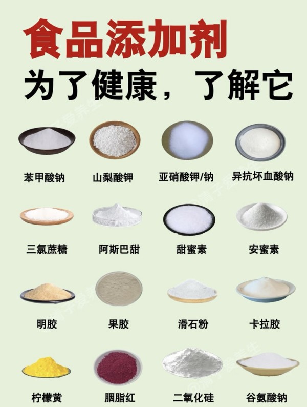 科普来了！为了健康，一定要了解这些食品添加剂，防腐剂