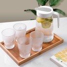 冷水壶玻璃水壶大容量泡茶壶家用套装耐高温凉白开水杯鸭嘴山水壶 