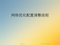 网络优化配置调整流程