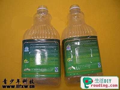 创意生活之塑料瓶改造玩具收纳盒