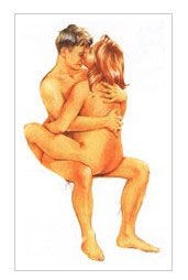 跨腿式 　