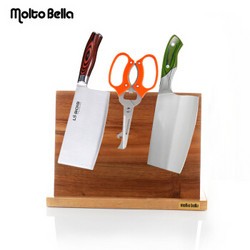 Molto Bella 创意双面磁力相思木刀具架厨房用品菜刀架置物架厨具收纳刀架实木 相思木磁力刀架