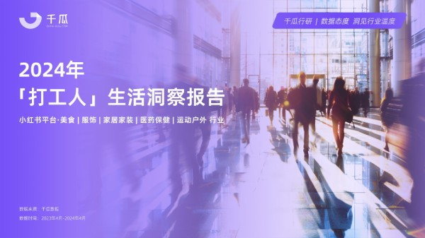 2024年打工人生活洞察报告