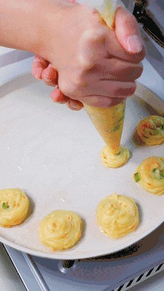 蔬菜土豆饼【宝宝辅食】的做法 步骤5