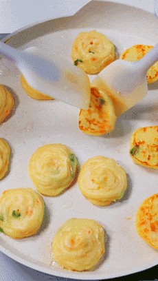 蔬菜土豆饼【宝宝辅食】的做法 步骤6